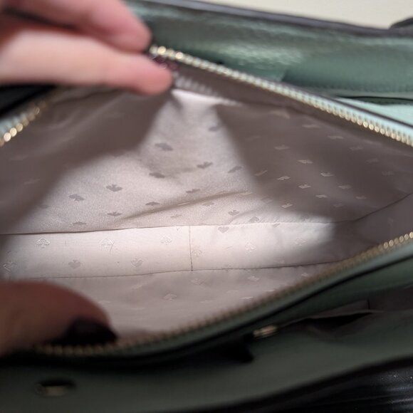 Kate Spade Leather Purse Satchel - Leila in Sea Water - Picture 4 of 7